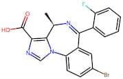 (R)-8-Bromo-6-(2-fluorophenyl)-4-methyl-4H-benzo[f]imidazo[1,5-a][1,4]diazepine-3-carboxylic acid