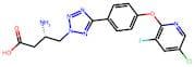 (S)-3-Amino-4-(5-(4-((5-chloro-3-fluoropyridin-2-yl)oxy)phenyl)-2H-tetrazol-2-yl)butanoic acid