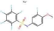Sodium (3-fluoro-4-methoxyphenyl)((perfluorophenyl)sulfonyl)amide
