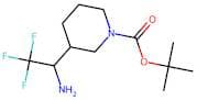 tert-Butyl 3-(1-amino-2,2,2-trifluoroethyl)piperidine-1-carboxylate