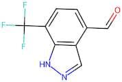7-(Trifluoromethyl)-1H-indazole-4-carbaldehyde