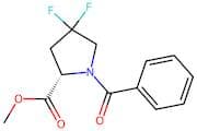 Methyl (S)-1-benzoyl-4,4-difluoropyrrolidine-2-carboxylate