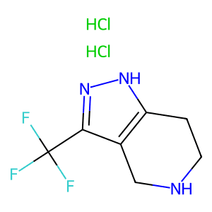 3-(Trifluoromethyl)-4,5,6,7-tetrahydro-1H-pyrazolo[4,3-c]pyridine dihydrochloride