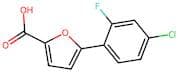 5-(4-Chloro-2-fluorophenyl)furan-2-carboxylic acid