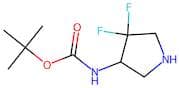 tert-Butyl (4,4-difluoropyrrolidin-3-yl)carbamate