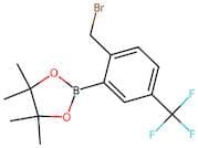 2-(2-(Bromomethyl)-5-(trifluoromethyl)phenyl)-4,4,5,5-tetramethyl-1,3,2-dioxaborolane