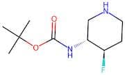 tert-Butyl ((3R,4R)-4-fluoropiperidin-3-yl)carbamate