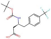 (S)-3-((tert-Butoxycarbonyl)amino)-4-(4-(trifluoromethyl)phenyl)butanoic acid