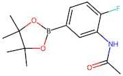 N-(2-Fluoro-5-(4,4,5,5-tetramethyl-1,3,2-dioxaborolan-2-yl)phenyl)acetamide