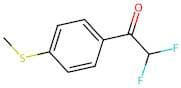 2,2-Difluoro-1-(4-(methylthio)phenyl)ethan-1-one
