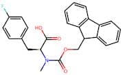 (S)-2-((((9H-Fluoren-9-yl)methoxy)carbonyl)(methyl)amino)-3-(4-fluorophenyl)propanoic acid