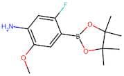 5-Fluoro-2-methoxy-4-(4,4,5,5-tetramethyl-1,3,2-dioxaborolan-2-yl)aniline