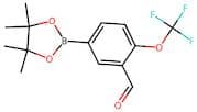 5-(4,4,5,5-Tetramethyl-1,3,2-dioxaborolan-2-yl)-2-(trifluoromethoxy)benzaldehyde