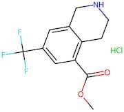 Methyl 7-(trifluoromethyl)-1,2,3,4-tetrahydroisoquinoline-5-carboxylate hydrochloride