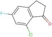 7-Chloro-5-fluoro-2,3-dihydro-1H-inden-1-one