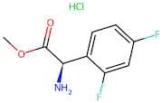 (R)-Methyl 2-amino-2-(2,4-difluorophenyl)acetate hydrochloride