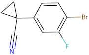 1-(4-Bromo-3-fluorophenyl)cyclopropane-1-carbonitrile