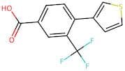 4-(Thiophen-3-yl)-3-(trifluoromethyl)benzoic acid