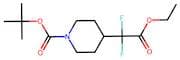 tert-Butyl 4-(2-ethoxy-1,1-difluoro-2-oxoethyl)piperidine-1-carboxylate