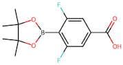3,5-Difluoro-4-(4,4,5,5-tetramethyl-1,3,2-dioxaborolan-2-yl)benzoic acid