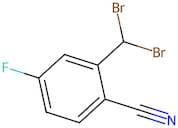 2-(Dibromomethyl)-4-fluorobenzonitrile
