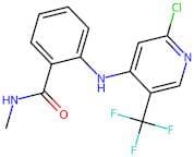 2-((2-Chloro-5-(trifluoromethyl)pyridin-4-yl)amino)-N-methylbenzamide