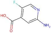 2-Amino-5-fluoroisonicotinic acid