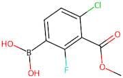 (4-Chloro-2-fluoro-3-(methoxycarbonyl)phenyl)boronic acid