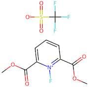 1-Fluoro-2,6-bis(methoxycarbonyl)pyridin-1-ium trifluoromethanesulfonate