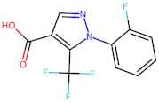 5-(Trifluoromethyl)-1-(2-fluorophenyl)-1H-pyrazole-4-carboxylic acid