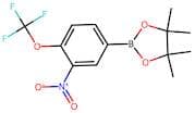 4,4,5,5-Tetramethyl-2-(3-nitro-4-(trifluoromethoxy)phenyl)-1,3,2-dioxaborolane