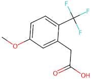 2-(5-Methoxy-2-(trifluoromethyl)phenyl)acetic acid