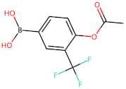 (4-Acetoxy-3-(trifluoromethyl)phenyl)boronic acid