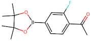 1-(2-Fluoro-4-(4,4,5,5-tetramethyl-1,3,2-dioxaborolan-2-yl)phenyl)ethan-1-one