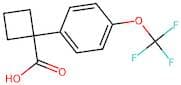 1-(4-(Trifluoromethoxy)phenyl)cyclobutane-1-carboxylic acid