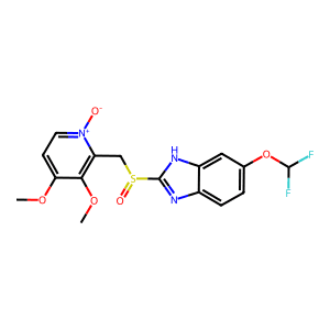 2-(((6-(Difluoromethoxy)-1H-benzo[d]imidazol-2-yl)sulfinyl)methyl)-3,4-dimethoxypyridine 1-oxide