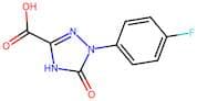 1-(4-Fluorophenyl)-5-oxo-4,5-dihydro-1H-1,2,4-triazole-3-carboxylic acid