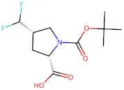 (2S,4S)-1-(tert-Butoxycarbonyl)-4-(difluoromethyl)pyrrolidine-2-carboxylic acid
