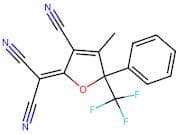 2-(3-Cyano-4-methyl-5-phenyl-5-(trifluoromethyl)furan-2(5H)-ylidene)malononitrile
