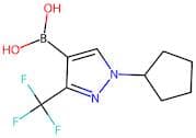 (1-Cyclopentyl-3-(trifluoromethyl)-1H-pyrazol-4-yl)boronic acid