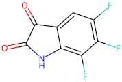 5,6,7-Trifluoroindoline-2,3-dione