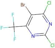 5-Bromo-2,4-dichloro-6-(trifluoromethyl)pyrimidine