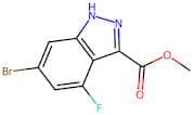 Methyl 6-bromo-4-fluoro-1H-indazole-3-carboxylate