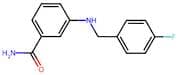 3-{[(4-fluorophenyl)methyl]amino}benzamide