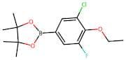 2-(3-Chloro-4-ethoxy-5-fluorophenyl)-4,4,5,5-tetramethyl-1,3,2-dioxaborolane