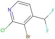 3-Bromo-2-chloro-4-(difluoromethyl)pyridine