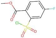 Methyl 2-(chlorosulfonyl)-4-fluorobenzoate