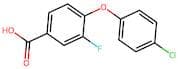 4-(4-Chlorophenoxy)-3-fluorobenzoic acid