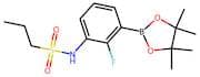 N-(2-Fluoro-3-(4,4,5,5-tetramethyl-1,3,2-dioxaborolan-2-yl)phenyl)propane-1-sulfonamide
