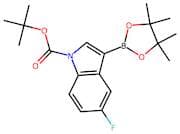 tert-Butyl 5-fluoro-3-(4,4,5,5-tetramethyl-1,3,2-dioxaborolan-2-yl)-1H-indole-1-carboxylate